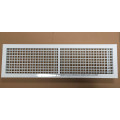 Вентиляционные системы HVAC Алюминиевая приточная решетка с двойным отклонением